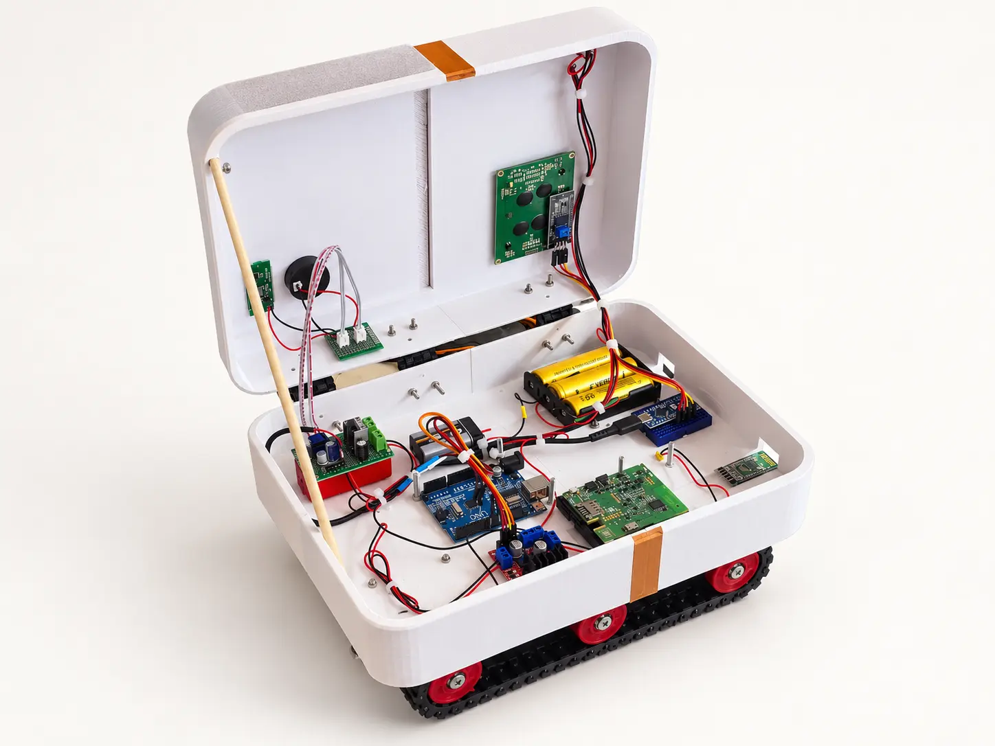 Robotic platform under assembly