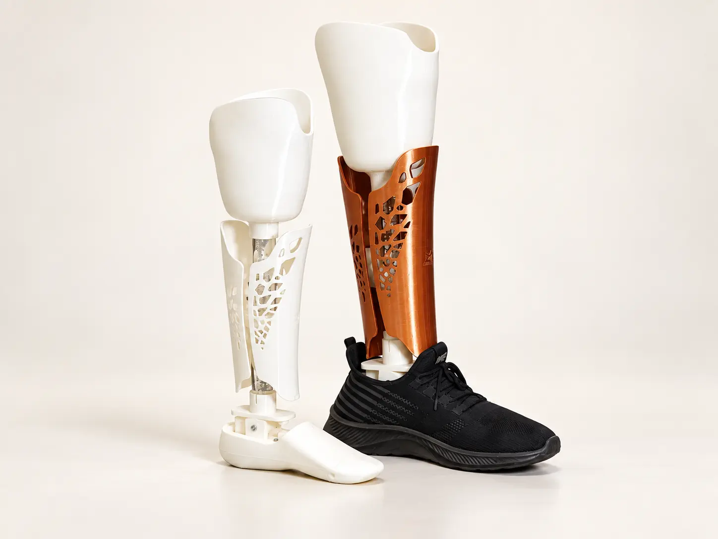 3D-printed prosthetic prototypes